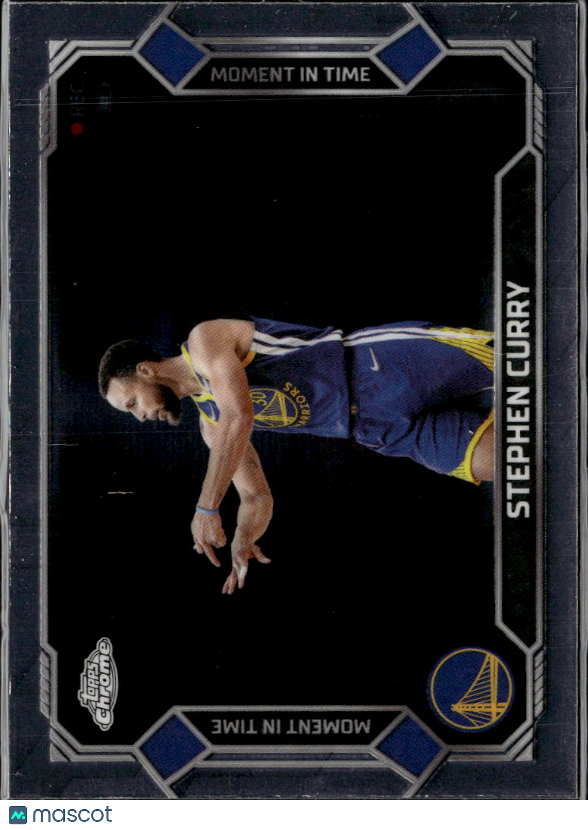 Stephen Curry 2026 Topps Chrome Moment in Time Golden State Warriors