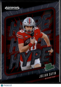 Julian Sayin 2025 Panini Prizm Draft Picks Hype RC Rookie Ohio State Buckeyes