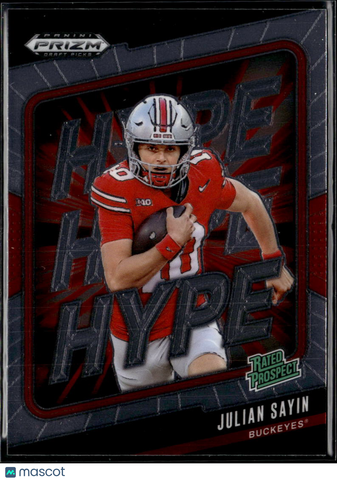 Julian Sayin 2025 Panini Prizm Draft Picks Hype RC Rookie Ohio State Buckeyes