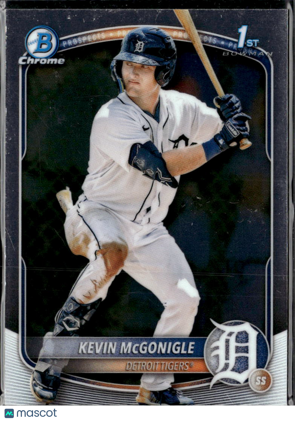 Kevin McGonigle 2025 Bowman Chrome 1st Rookie RC Detroit Tigers