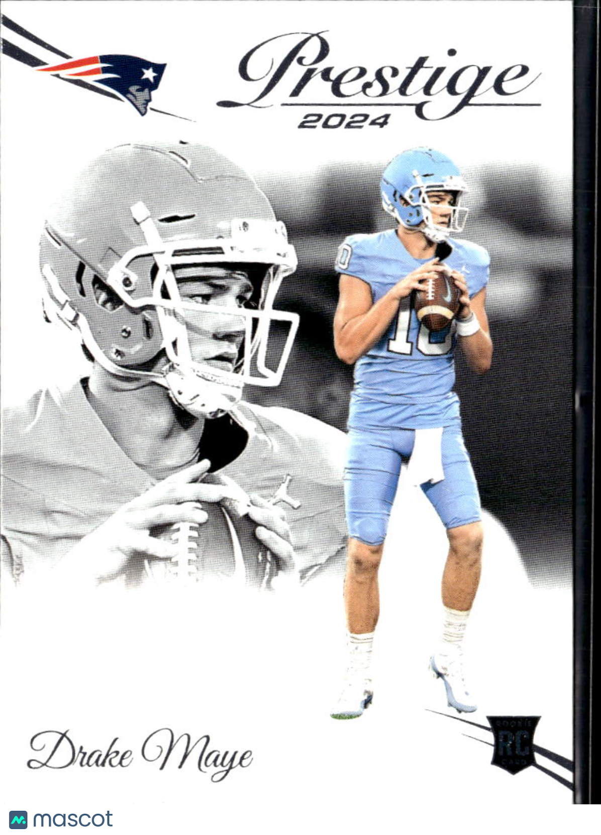 Drake Maye 2024 Prestige Rookie RC New England Patriots