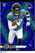 Travis Hunter 2025 Mosaic Blue Scope Prizm Rookie RC Jacksonville Jaguars