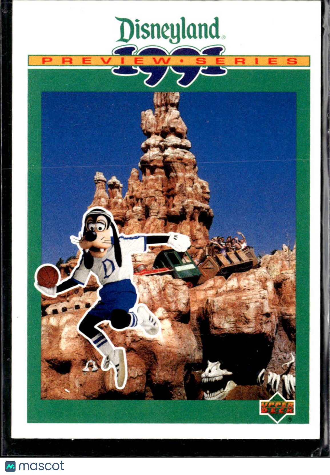 Goofy 1991 Upper Deck Disneyland Preview Series #3/5