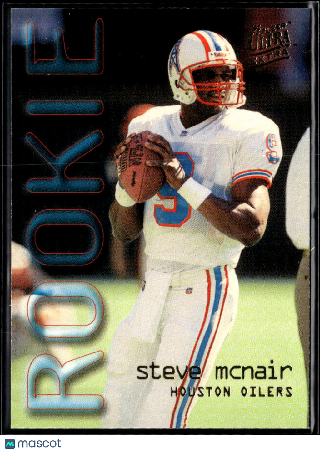 Steve McNair 1995 Fleer Ultra Extra Rookie RC Houston Oilers