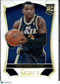 Trey Burke 2013-14 Panini Select Silver Prizm Rookie RC Utah Jazz