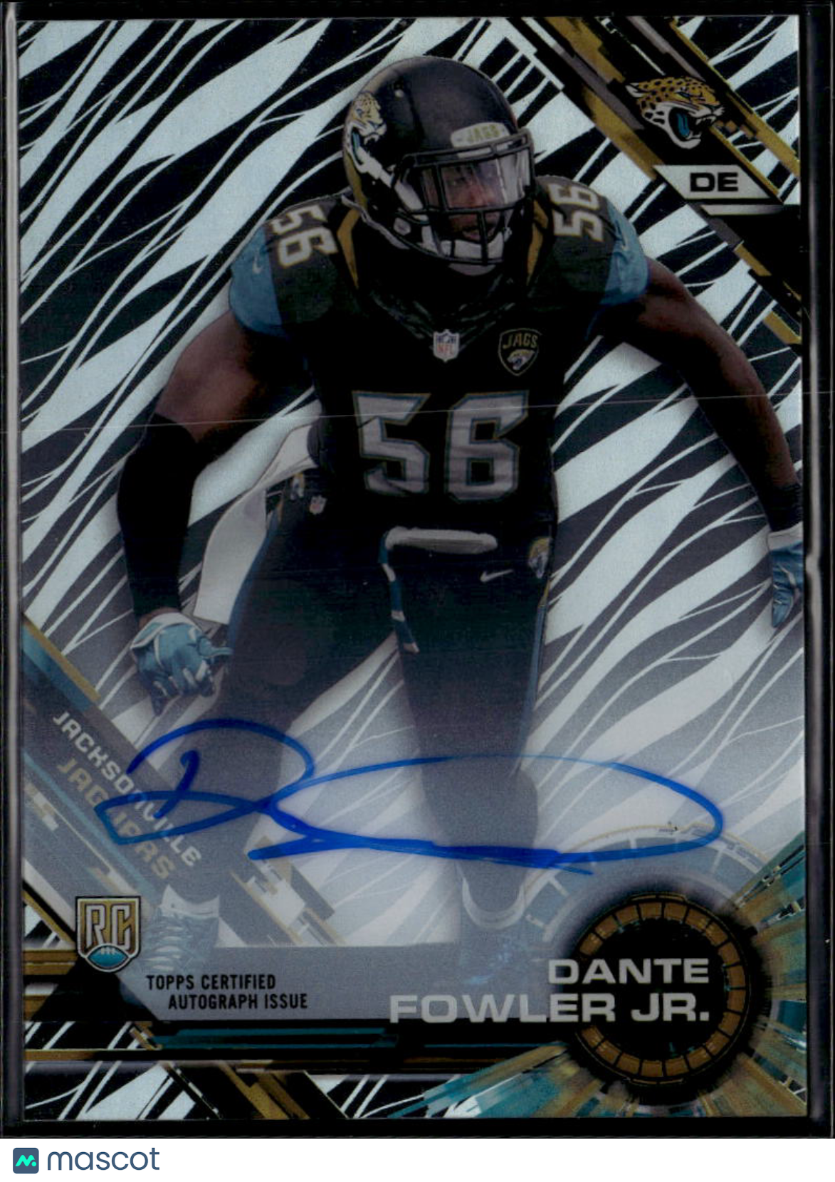 Dante Fowler Jr. 2015 Topps High Tek Auto Autograph RC Jacksonville Jaguars