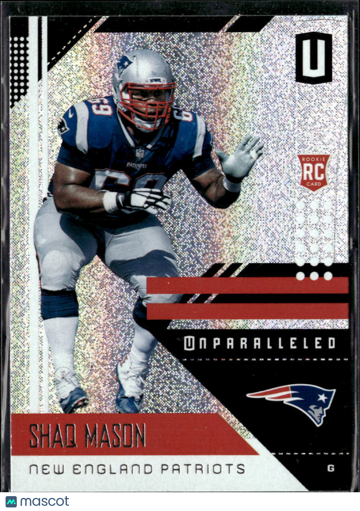 Shaq Mason 2018 Panini Unparalleled Rookie RC New England Patriots