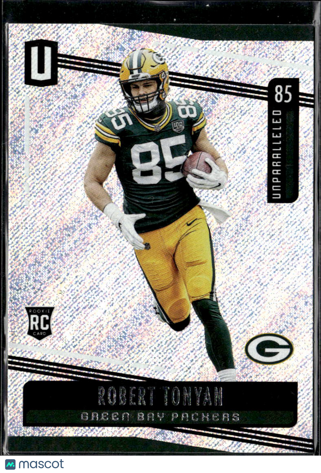 Robert Tonyan 2019 Panini Unparalleled Rookie RC Green Bay Packers
