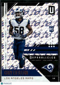 Cory Littleton 2018 Panini Unparalleled Rookie RC Flight Los Angeles Rams