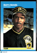Barry Bonds 1987 Fleer Rookie RC Pittsburgh Pirates