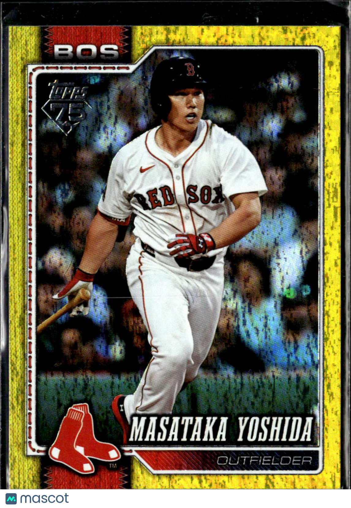 Masataka Yoshida 2024 Topps Yellow /399 Boston Red Sox