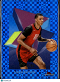 Jabari Smith Jr. 2025 Topps Finest Blue Refractor /99 Houston Rockets