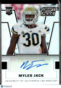 Myles Jack 2016 Prizm Draft Picks Auto Autograph RC Jaguars UCLA Bruins