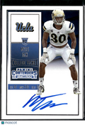 Myles Jack 2016 Contenders Draft Auto Autograph RC Jaguars UCLA Bruins