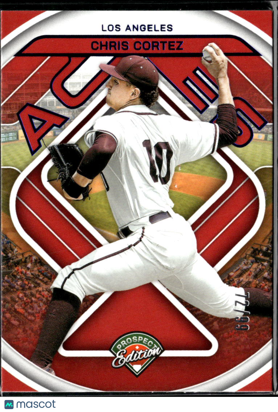 Chris Cortez 2024 Panini Prospect Edition RC 72/99 Texas A&M Aggies