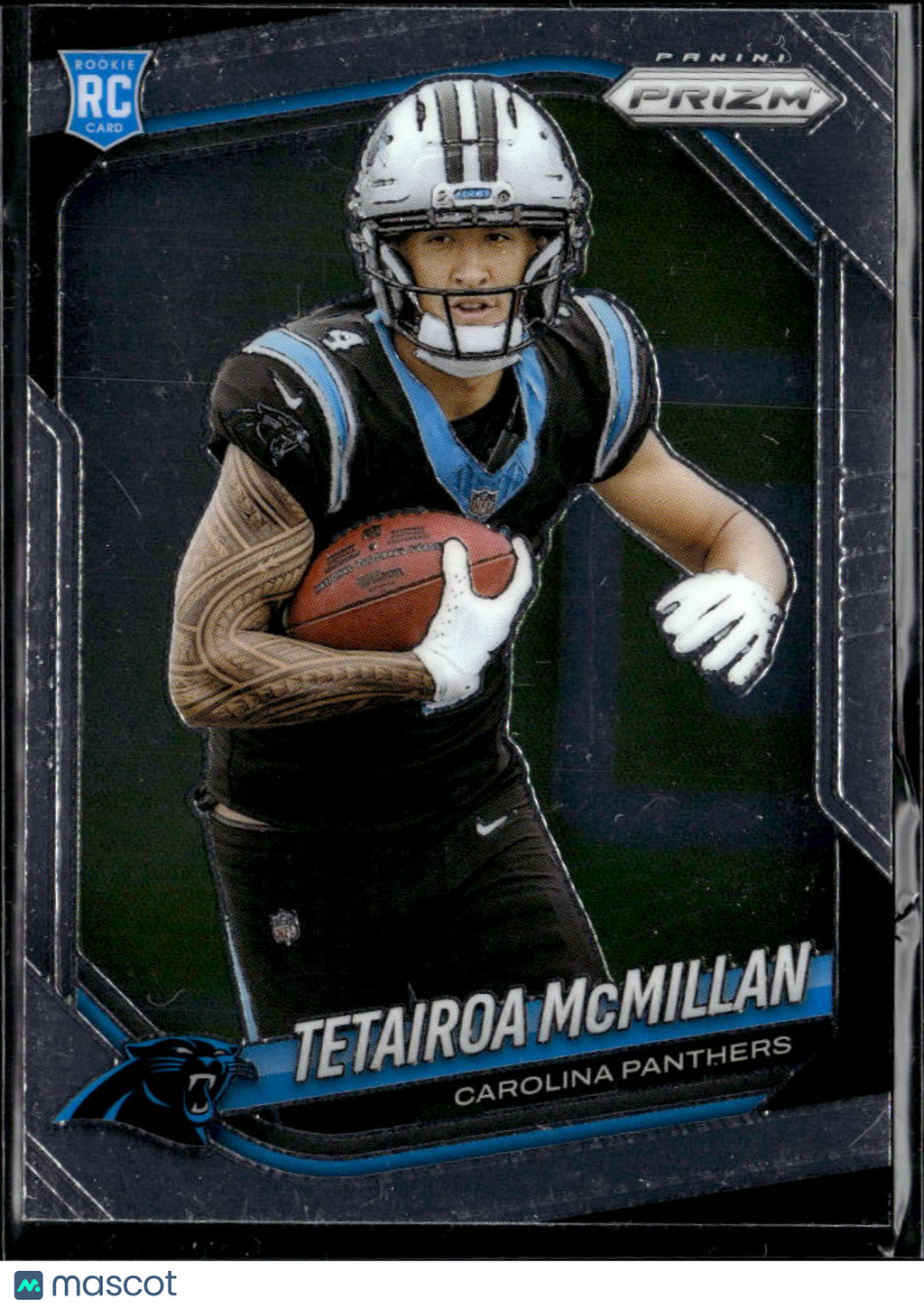 Tetairoa McMillan 2025 Panini Prizm Rookie RC Carolina Panthers