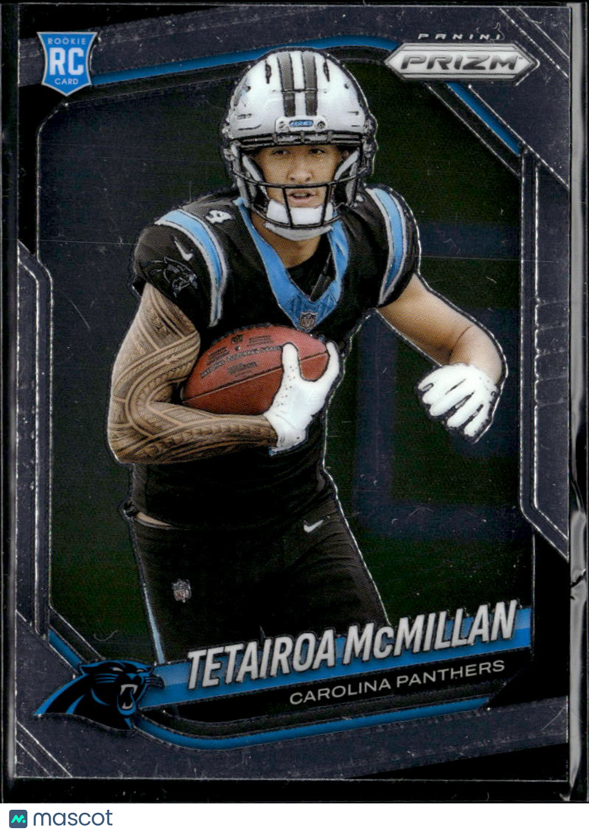 Tetairoa McMillan 2025 Panini Prizm Rookie RC Carolina Panthers