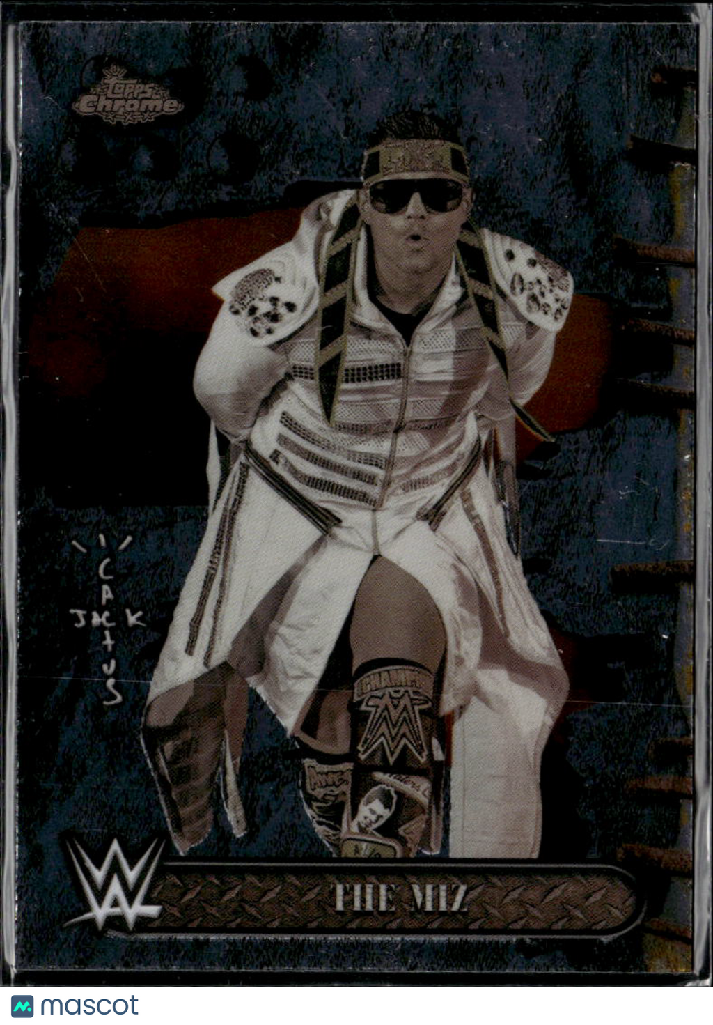The Miz 2025 Topps Chrome WWE Cactus Jack Card #96