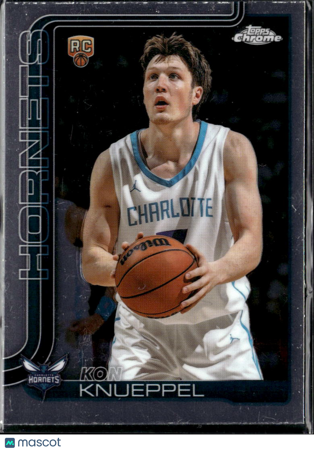 Kon Knueppel 2025 Topps Chrome Rookie RC Charlotte Hornets