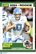 Drake Maye 2024 Score Rookie RC New England Patriots