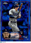 James Outman 2023 Topps Chrome Sapphire Rookie RC Los Angeles Dodgers