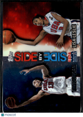Lisa Leslie Tim Duncan 2000 Topps USA Side by Side Refractor USA Basketball