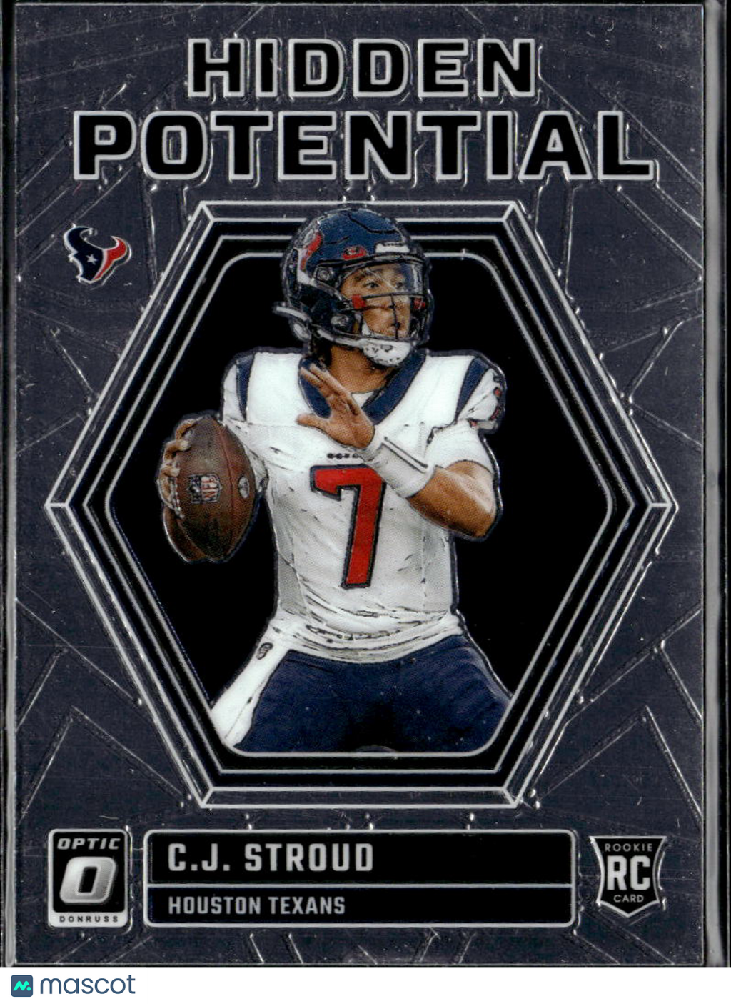 C.J. Stroud 2023 Optic Hidden Potential Rookie RC Houston Texans