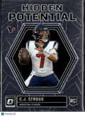 C.J. Stroud 2023 Optic Hidden Potential Rookie RC Houston Texans
