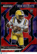 Jayden Daniels 2024 Prizm Draft Picks New Recruits Red Ice RC LSU Tigers