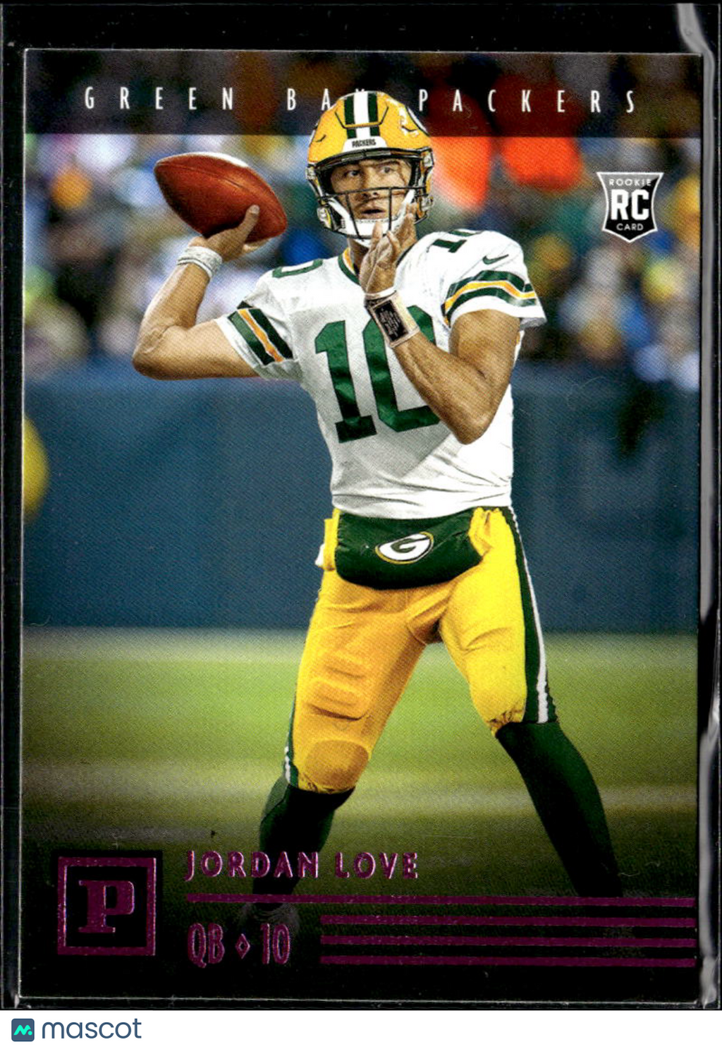 Jordan Love 2020 Chronicles Rookie Pink RC Green Bay Packers