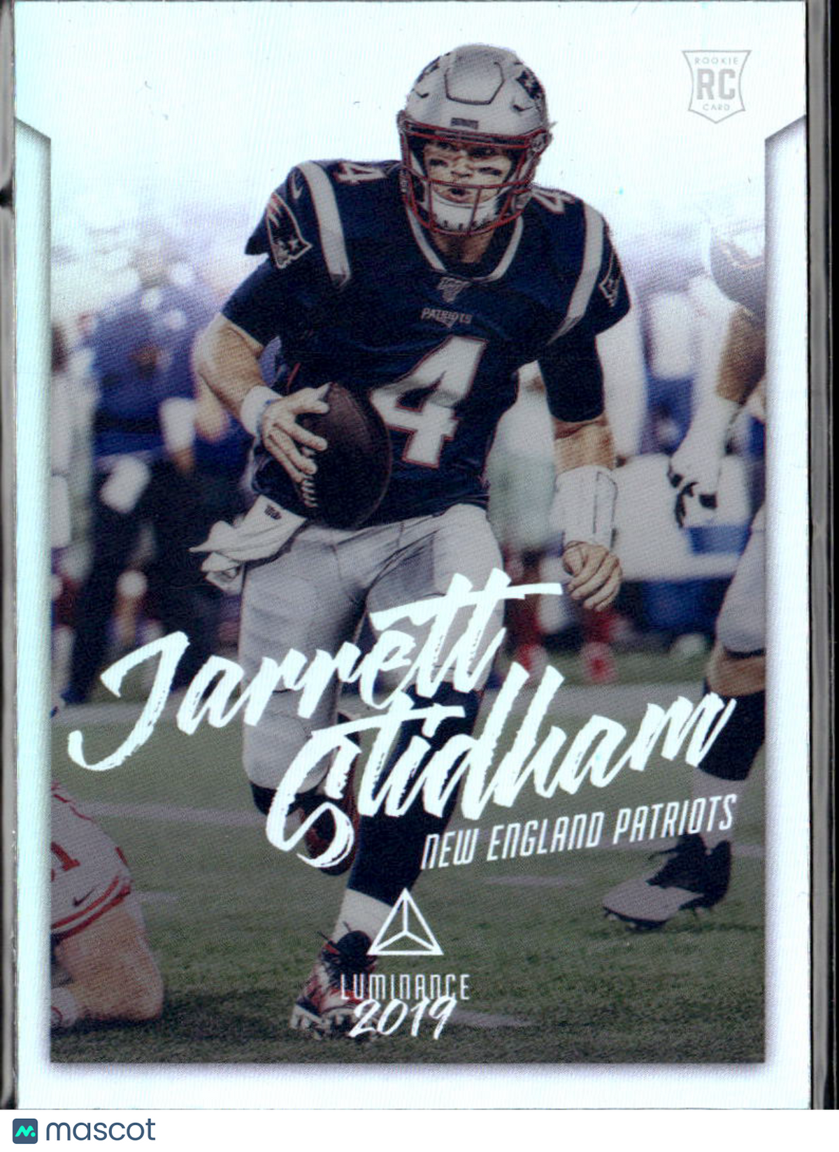 Jarrett Stidham 2020 Chronicles Luminance Rookie RC New England Patriots