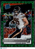 Cole Kmet 2020 Optic Rated Rookie RC Green Velocity Chicago Bears