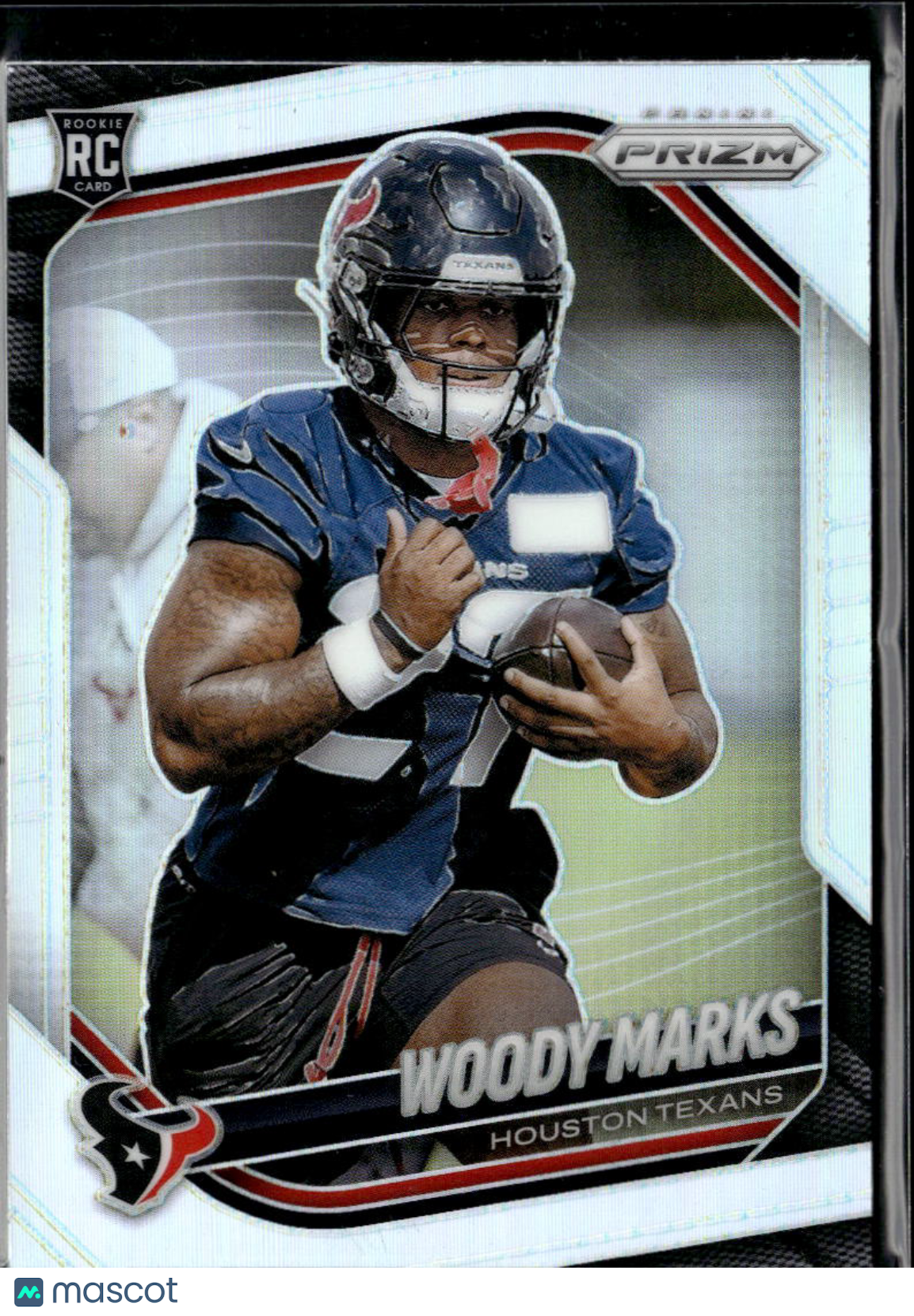 Woody Marks 2025 Panini Prizm Silver Prizm RC Houston Texans