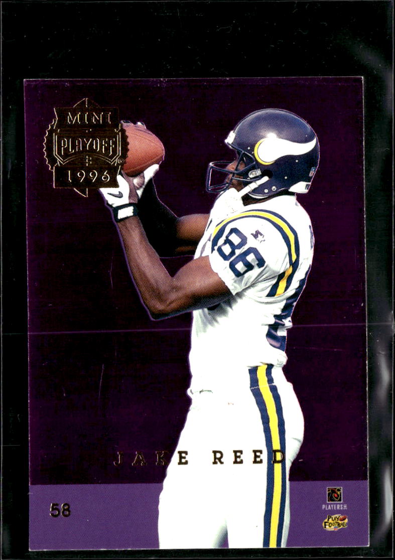 Isaac Bruce / Jake Reed 1996 Playoff Mini St. Louis Rams