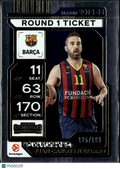 Juan Carlos Navarro 2026 Contenders Basketball 125/199 Barça FC Barcelona