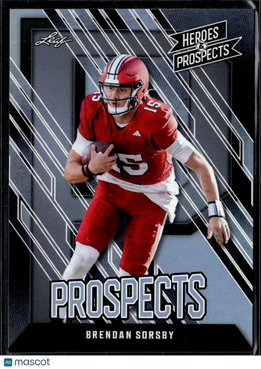 Brendan Sorsby 2024 Leaf Heroes & Prospects RC 51/199 Texas Tech