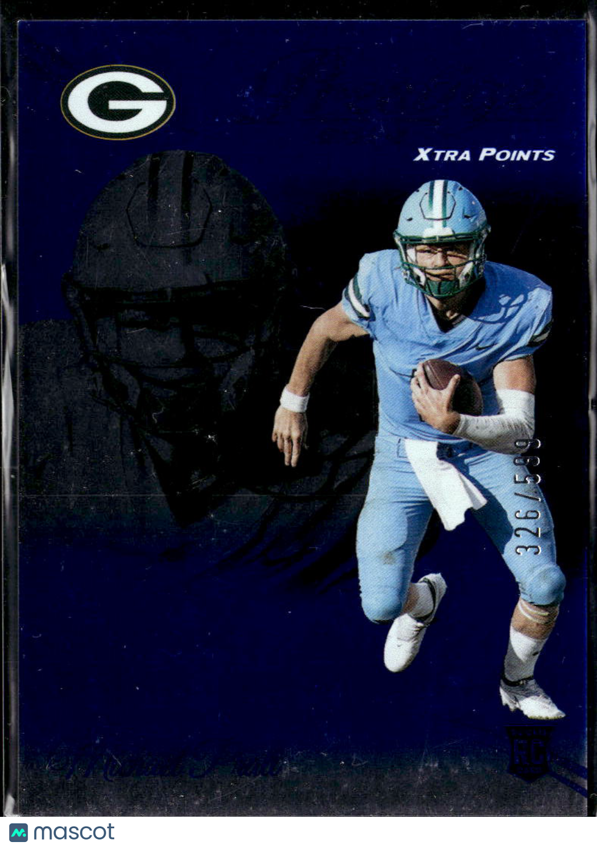 Michael Pratt 2024 Prestige Blue Xtra Points RC /599 Green Bay Packers