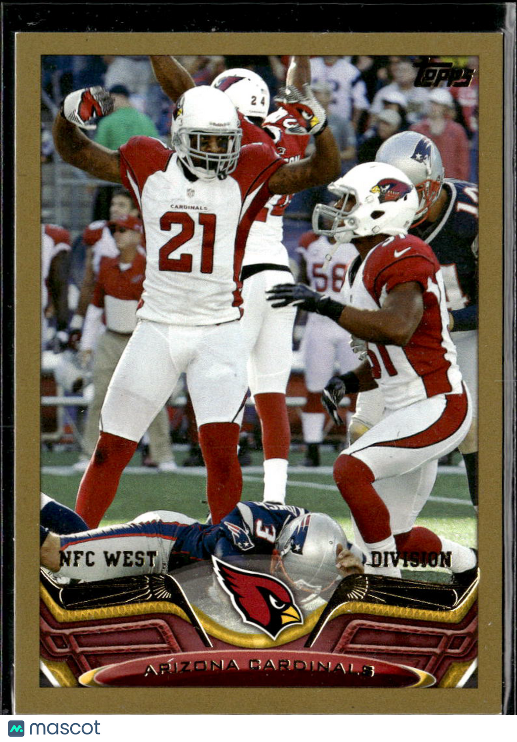 Arizona Cardinals 2013 Topps Gold Team Card 537/2013
