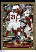 Arizona Cardinals 2013 Topps Gold Team Card 537/2013