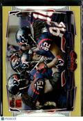Houston Texans 2014 Topps Gold Team Card 1540/2014 Houston Texans