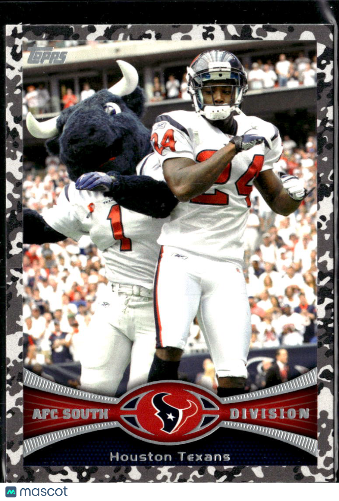 Johnathan Joseph 2012 Topps Camo Team Card /399 Houston Texans