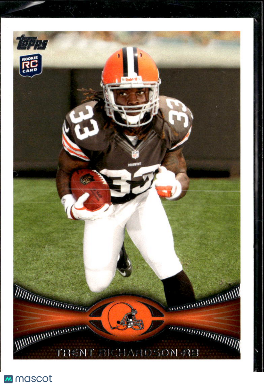 Trent Richardson 2012 Topps Image Variation SSP Rookie RC Cleveland Browns