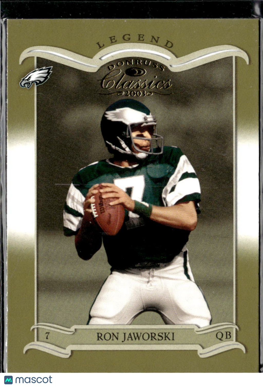 Ron Jaworski 2003 Donruss Classics 885/1000 Philadelphia Eagles