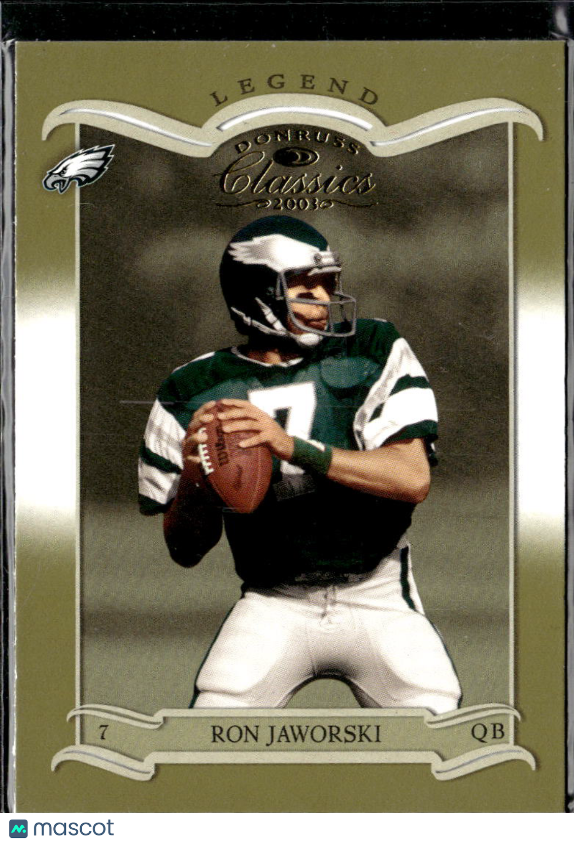 Ron Jaworski 2003 Donruss Classics 885/1000 Philadelphia Eagles