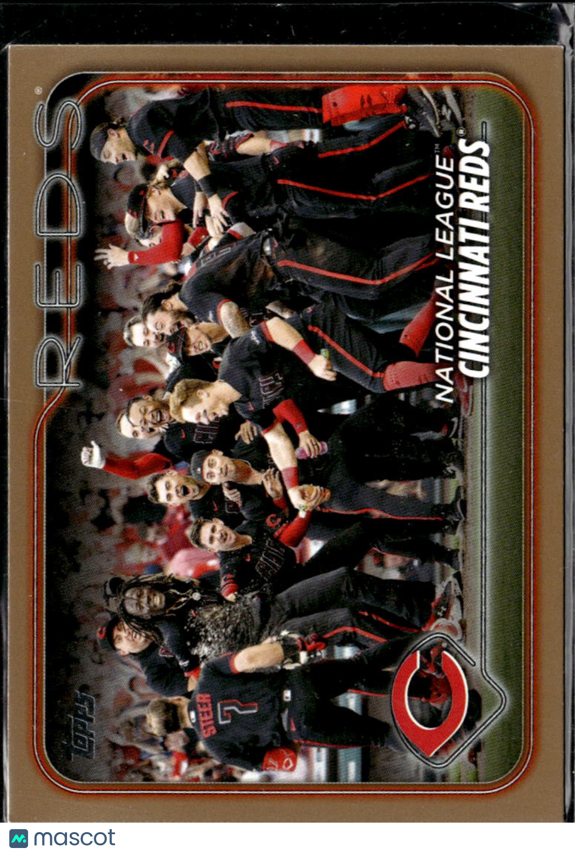 Cincinnati Reds 2024 Topps Team Card GOLD Elly De La Cruz /2024