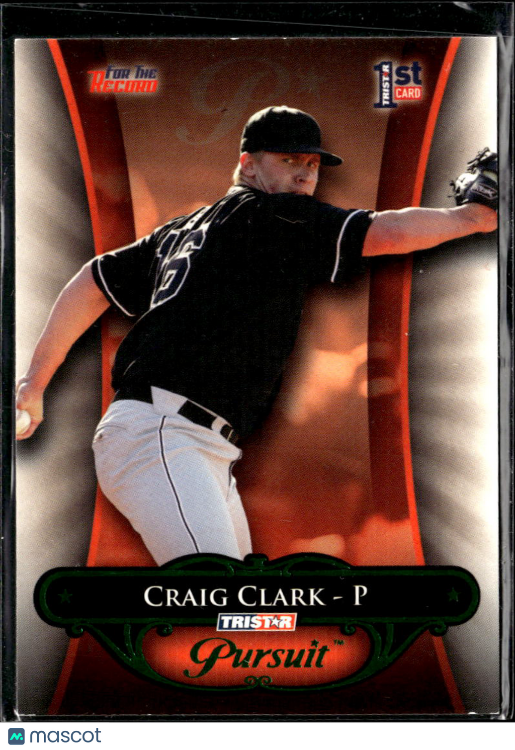 Craig Clark 2010 Tristar Pursuit 3/25 San Francisco Giants