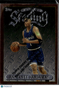 Anfernee Hardaway 1996 Topps Finest Sterling With Coating Orlando Magic