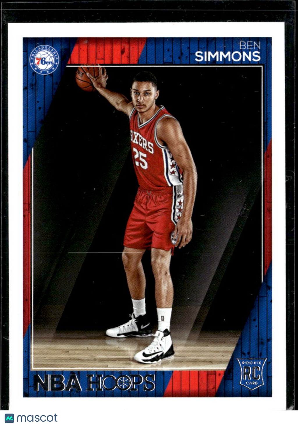 Ben Simmons 2016 Panini NBA Hoops Rookie RC Philadelphia 76ers