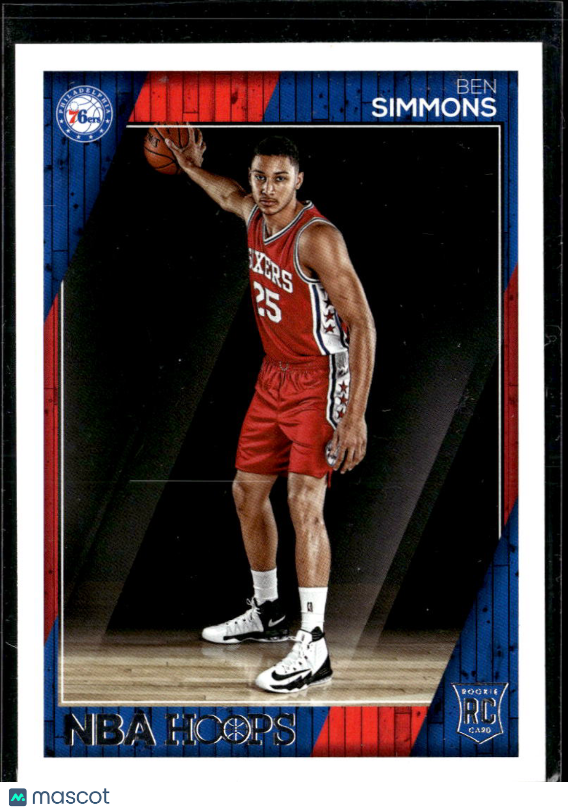 Ben Simmons 2016 Panini NBA Hoops Rookie RC Philadelphia 76ers