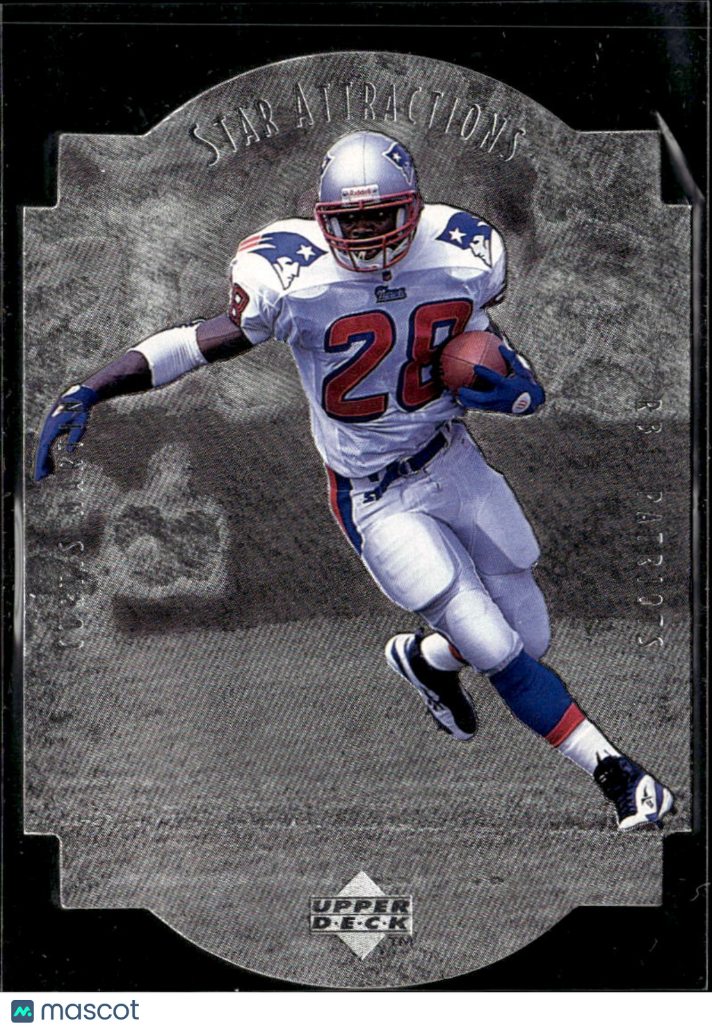Curtis Martin 1997 Upper Deck Star Attractions New England Patriots
